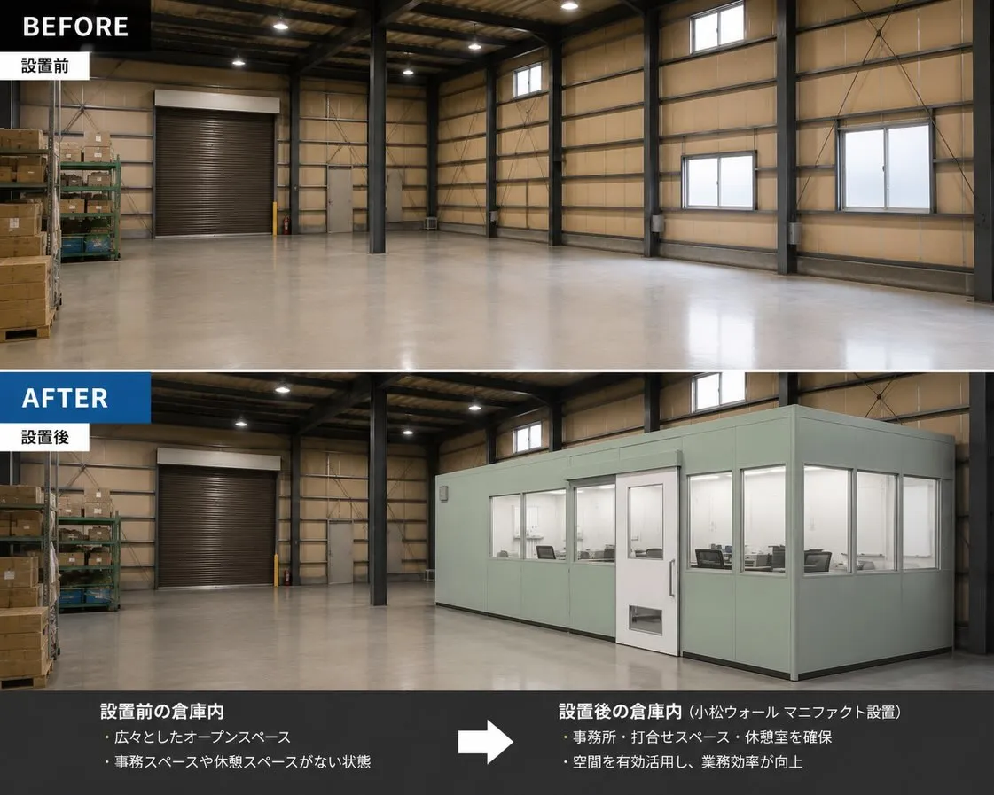 倉庫や工場をより機能的に✨